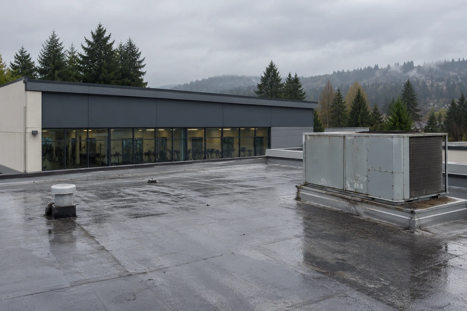 Fitness Center Roofing in Renton, WA Fitness Center Roofing in Renton, WA