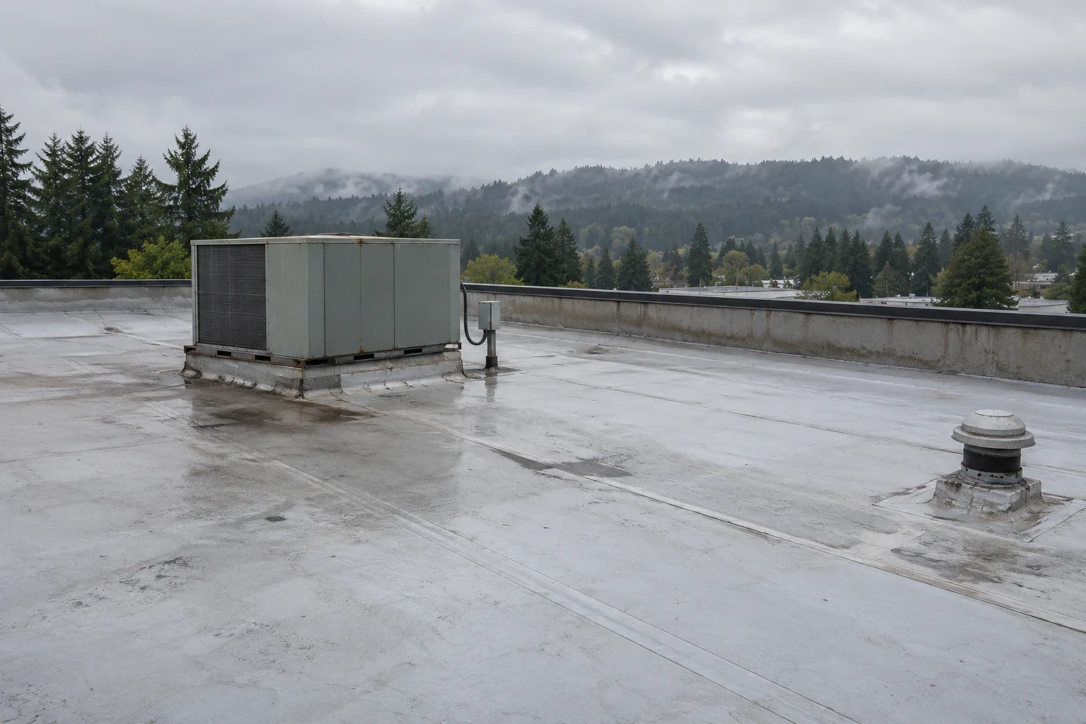 Commercial Snow and Ice Roof Damage Repair in Renton, WA Commercial Snow and Ice Roof Damage Repair in Renton, WA