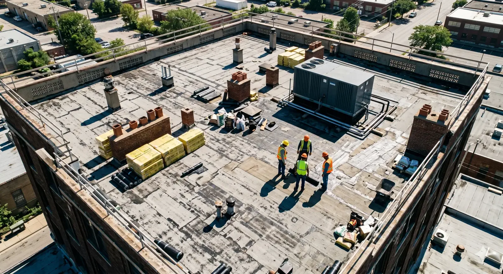 Commercial Roof Inspection in Renton, WA