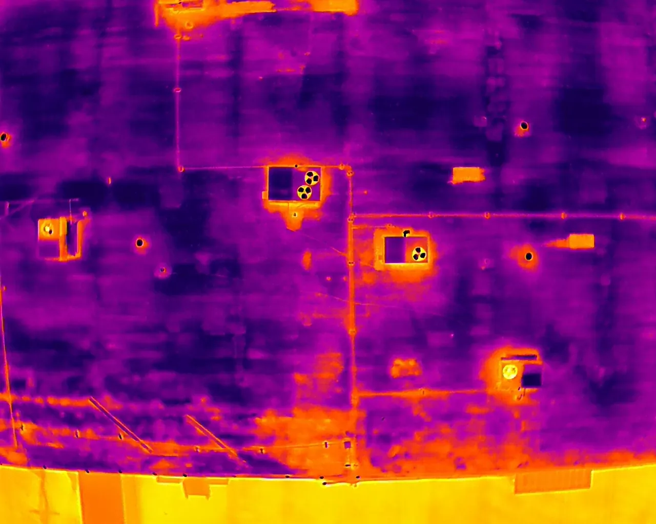 Infrared Roof Moisture Survey in Renton, WA